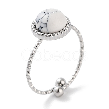 Ion Plating(IP) 304 Stainless Steel Ring RJEW-B059-02P-03-1