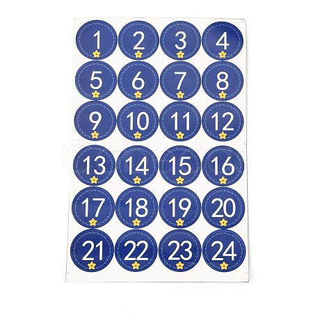 Christmas Advent Calendar Stickers LS-DIY-L050-A04-1