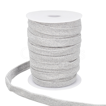 BENECREAT 25M Flat Cotton Hollow Cord OCOR-BC0005-19B-1