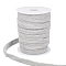 BENECREAT 25M Flat Cotton Hollow Cord, Waist Cap Rope, for Clothing, with 1Pc Plastic Empty Spool, Light Grey, 5/8 inch(15mm), about 27.34 Yards(25m)/Roll