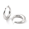 Non-Tarnish 304 Stainless Steel Chunky Hoop Earrings for Women EJEW-F280-06D-P-1