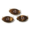Natural & Synthetic Mixed Gemstone Pendants KK-C255-22G-2