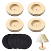 Rubber Wood Timber Table Lamp Base WOOD-PH0003-60A-1