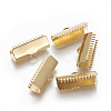 304 Stainless Steel Ribbon Crimp Ends STAS-E471-05B-G-2