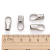 Tarnish Resistant 304 Stainless Steel Cord Ends STAS-I020-04-3