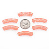 Transparent Crackle Acrylic Beads CACR-S009-001A-N52-3