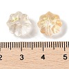 Transparent Spray Paint Glass Beads GLAA-Z011-10K-3