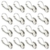 10Pcs Brass Leverback Earring Findings KK-YW0002-21P-1