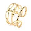 Ion Plating(IP) 304 Stainless Steel Finger Rings RJEW-L102-22G-3