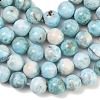 Natural Larimar Beads Strands GG-CBA007A-B01-12mm-3