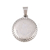 Non-Tarnish 304 Stainless Steel Pendants STAS-O065-18P-1