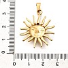 304 Stainless Steel Pendants STAS-B079-03G-01-3