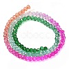 Transparent Painted Glass Beads Strands DGLA-A034-T3mm-A03-5