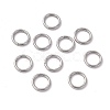 Non-Tarnish 304 Stainless Steel Open Jump Rings STAS-C040-01F-P-1
