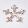 Electroplate Trochus Shell Links connectors SSHEL-S263-28-1