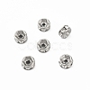 316 Surgical Stainless Steel Crystal Rhinestone Spacer Beads STAS-N032-06P-2