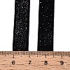 Glitter Sparkle Single Face Velvet Ribbon SRIB-Q023-01A-15-3