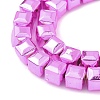 Electroplated Synthetic Non-magnetic Hematite Beads Strands G-A263-H01-01E-3