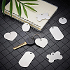 Aluminum Big Pendants ALUM-BC0001-38-8