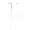 Ion Plating(IP) 304 Stainless Steel Stud Earring Finding X-STAS-E161-06G-1