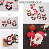 Christmas Theme Penguin Shape Paper Candy Lollipops Cards CDIS-I003-02-5