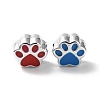 Acrylic European Beads X-OACR-F007-03S-2