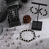 60Pcs 2 Styles Zinc Alloy European Beads FIND-SC0012-29-4