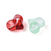 Baking Paint Transparent Glass Beads DGLA-N018-08-2