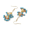 2 Pairs 2 Colors 304 Stainless Steel Dangle Earrings EJEW-MZ00130-5