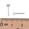925 Sterling Silver Stud Earring Findings X-STER-T002-200S-3