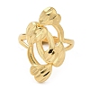 Light Gold Brass Adjustable Rings for Women RJEW-A022-01E-1