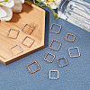 400Pcs 8 Style Iron Linking Rings IFIN-CA0001-33-4
