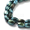 Electroplated Synthetic Magnetic Hematite Beads Strands G-P545-G01-02H-3