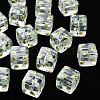Transparent Printed Acrylic Beads MACR-S374-08A-05-1