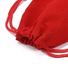 Velvet Cloth Drawstring Bags X-TP-C001-70X90mm-M-4
