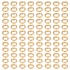 2Sets Brass Keychain Clasps KK-BC0014-47B-1