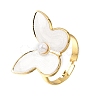 304 Stainless Steel Enamel Cuff Open Rings SA-CBA369F-04G-01-4
