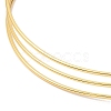 Rack Plating Brass Cuff Collar BJEW-Q350-02G-3