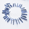 Natural Kyanite/Cyanite/Disthene Beads Strands G-K246-45-2