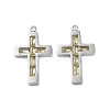 High Polished 304 Stainless Steel Pendants STAS-L022-085P-03-1