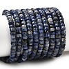 Natural Sodalite Heishi Beads Strands G-A299-A20-01-2