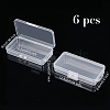 Polypropylene(PP) Storage Containers Box Case CON-WH0073-65-2