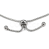 Tarnish Resistant Adjustable 304 Stainless Steel Slider Bracelets Making X-STAS-T050-031P-2