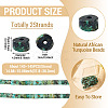 2 Strands Natural African Turquoise(Jasper) Beads Strands G-TA0003-41-3