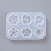 DIY Flower Silicone Molds X-DIY-D048-12B-3
