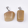 Natural Topaz Jade Pendants G-Q996-22-2