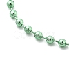 Iron Ball Bead Chains CH-E002-2.4mm-Y06A-2