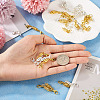 32 Sets 16 Styles Brass Magnetic Clasps KK-KS0001-28-5