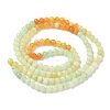 Gradient Color Natural Myanmar Jade Beads Strands G-D306-A04-3mm-3