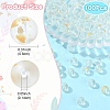 100Pcs Frosted Baking Paint Glass Beads DGLA-YW0001-36A-3